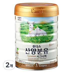 일동후디스 시그니처 산양분유 1단계, 800g, 2개