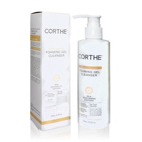 [재구매율 1위] 코르테 CORTHE 더모 에센셜 약산성 포밍젤 클렌저 200ML 순한 2차 세안 피부 건강 진정 개선 피부과 전용, 1개, 200g