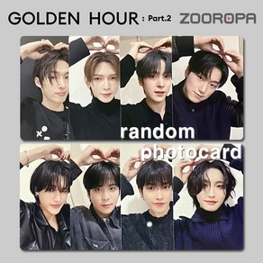 [A 포토카드/랜덤] 에이티즈 ATEEZ GOLDEN HOUR Pat 2 (정품/프롬스토어)