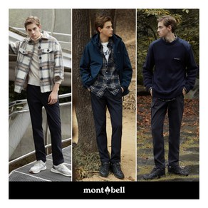 [몽벨(montbell)] O 몽벨 24FW 남성 데일리 기모팬츠 3종