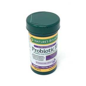 Natue's Bounty Pobiotic 10 네이처바운티 프로바이오틱스10 200억 170mg 70캡슐, 70정, 1개