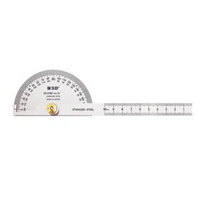 SB (에스비) 분도기 NO-19 (150mm) 1개 눈금표시 각도기