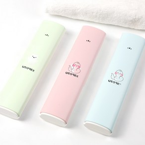 유토렉스 UV-C 폴라시리즈 휴대용 무선 칫솔살균기 청룡에디션 폴라곤 폴라곰 학교 사무실, 폴라용_블루