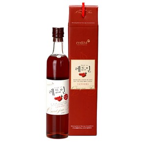 마시는 오미자 문경 레드인 오미자청, 1개, 375ml