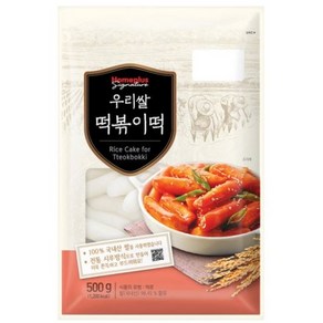 홈플러스시그니처 우리쌀 떡볶이떡 500G, 1