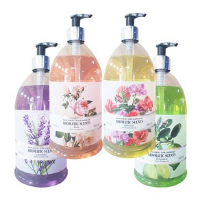 [루디] 아로마틱센트 바스&샤워젤 1000ml, 1L, 1개