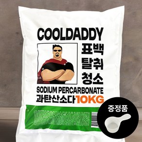 쿨대디 과탄산소다 얼룩제거 탈취 대용량 세제 산소계표백제, 1개, 10kg