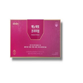 휴온스 갱년기유산균YT1 엘루비 메노락토 프리미엄 90캡슐 2박스 + 쇼핑백, 1박스, 90정