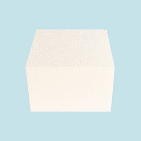 사각 스티로폼 케익 모형 1호 2호 3호 높이50mm 슈가크레프트 크림클레이 아이싱연습, 사각)가로.세로150x높이50