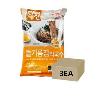 동원 면발의신 들기름김 막국수 250g(2인분), 3개, 250g