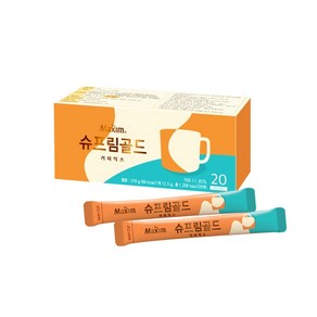 맥심 슈프림골드 커피믹스, 20개입, 2개, 13.5g