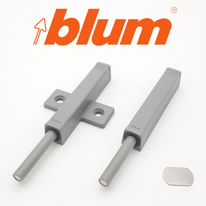 blum 블룸 블럼 고급 원터치푸쉬 날개 고압 강력 무소음 자석 범퍼 도어캐치 79mm 나인하드웨어