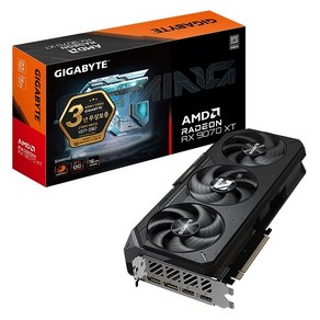 GIGABYTE 라데온 RX 9070 GAMING OC D6 16GB 제이씨현