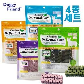 치석제거 입냄새싹 애견 구강관리껌 4종 강아지양치껌 개덴탈껌 애견덴탈껌 덴탈껌, 1개
