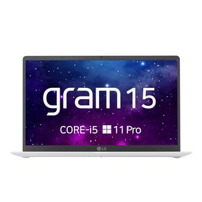 LG 그램15 11세대 윈도우11프로 39.6cm 와이파이6 썬더볼트 HDMI 1120g NVME 가정용 업무용 사무용, GRAM15, WIN11 Po, 8GB, 512GB, 화이트