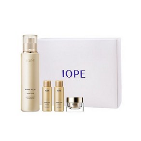 아이오페 슈퍼바이탈 에멀젼 150ml + 18ml + 소프너 18ml + 크림 리치 14ml 세트, 1세트