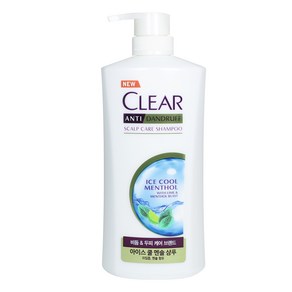 클리어 샴푸 아이스쿨 멘솔 650ml, 1개