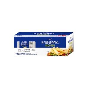 동원 소와나무 트리플 슬라이스치즈1.8kg (450g x 4개입), 18g, 100개