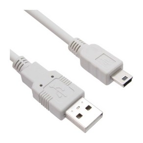 [강원전자] USB-A 2.0 to Mini 5핀 변환케이블 NETmate NMC-UM2075 [0.75m], 1개