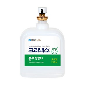 크리넥스 순수 방향제 초록풀잎 숲속향, 1개, 210ml