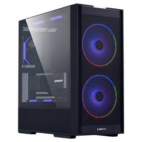 리안리 LANCOOL 206 PC 케이스 (블랙), 1개