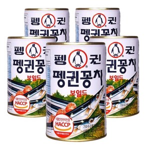 펭귄 꽁치 400g 5개