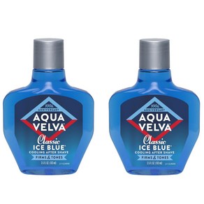 Aqua Velva Classic Ice Blue Afte Shave 아쿠아벨바 클래식 아이스 블루 애프터 쉐이브 103ml 2팩, 2개