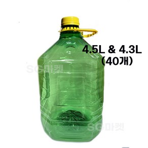 대경페트 고로쇠용기, 4.5L, 40개