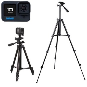 GOPRO10 호환 동영상 방송 촬영장비 삼각대 고프로10, 상세페이지 참조, 1개