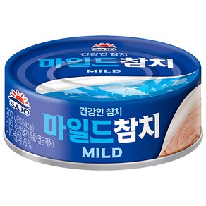 로하이 사조참치 마일드 통조림, 200g, 18개