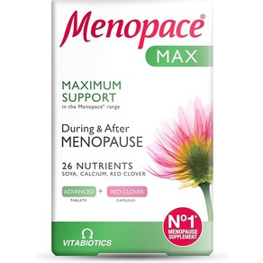 Vitabiotics Menopace Max - 84 정제/캡슐, 1개