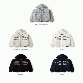 후아유 공용 시그니처 패치 후드집업 Signature Patch Hood Zip-up Brushed WHMZE4911U