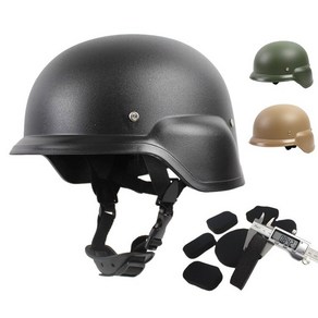 스왓헬맷 전술헬맷 특공대핼맷 경찰헬맷 서바이벌군장 안전헬맷 군인헬맷 helmet 서바이벌장비 밀리터리헬맷 M88핼맷 미치2000 미치헬, 블랙, 1개