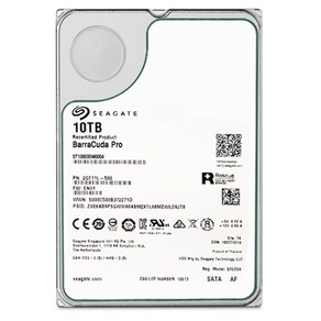 씨게이트 3.5인치 하드디스크 10TB 7200RPM 256MB HDD ST10000DM0004