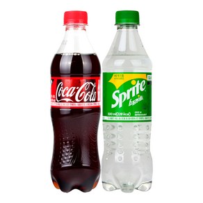 코카콜라 업소용 500ml 12입 + 스프라이트 500ml 12입, 1세트