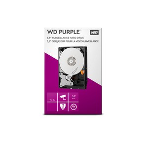 웨스턴디지털 WD121PURZ Puple PRO 정품 12TB 3.5인치 7200RPM SATA3 HDD 하드디스크 영상 보안 CCTV 녹화기 NVR DVR 메모리 저장장치, WD121PURP