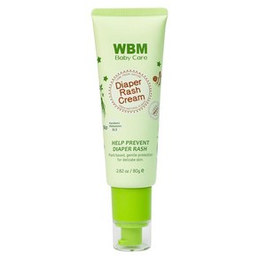 WBM Diape Rash Ceam  Baby Rash Relief Ointments Ceam  Cuelty-Fee Hypoallegenic Soothing, WBM Diape R Ceam  Baby Reli, 80g, 1개