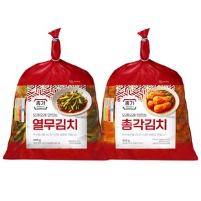 [코스트코] 종가집 총각김치850g열무김치900g혼합팩 678469, 1개, 850g