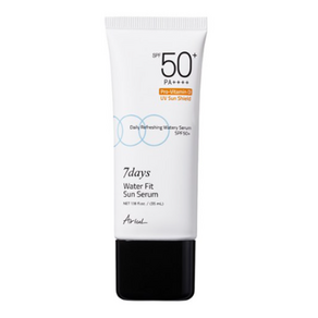 아리얼 세븐데이즈 워터핏 선 세럼 SPF50+ PA++++, 7개, 35ml