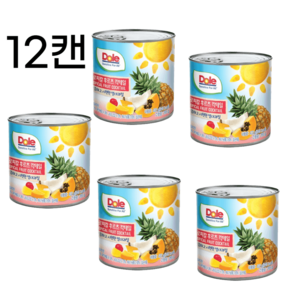 동원 Dole 후르츠칵테일 432g 12캔, 12개