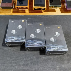 FiiO JH3 1DD+2BA 하이브리드 구동 인이어 음악 헤드폰(0.78 교체 가능 헤드폰 케이블 포함), JH3 Black