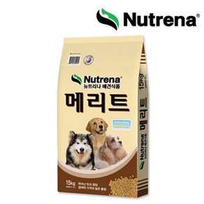 뉴트리나 강아지사료 메리트 15KG, 단품, 1개