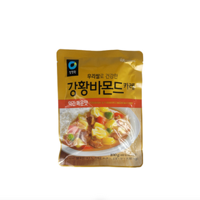 청정원 우리쌀 강황바몬드 카레 약간 매운맛, 100g, 2개