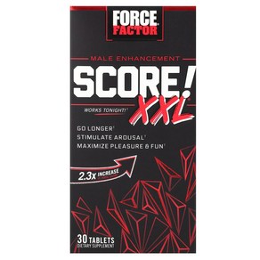 ce Facto SCORE! XXL Male t 30 정, 1개, 30정