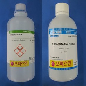 EDTA-2나트륨용액 (0.01mol) [ko] EDTA-2Na standad solution [0.01mol], 1개, 500ml