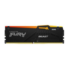 Kingston FURY Beast DDR5 RGB 8GB 16GB 32GB 4800 5200 5600 6000 MHz 데스크탑 AMD 인텔 CPU 마더 보드 메모리 램 288, [02] 8G 5200MHz DDR5 RGB, 01 8G 5200MHz DDR5 RGB