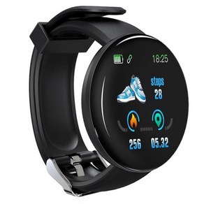 D18 Bluetooth Smart Watch Men Blood Pressure Waterproof Sport Heart Rate Fitness Tracker