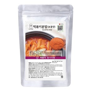 듀라이프 한스푼 떡볶이 양념 분말 소스 매운맛 250g, 1개