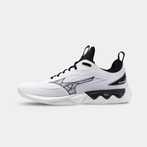 [MIZUNO] 미즈노 웨이브 루미너스3 와이드 (3E) (V1GA242151) 화이트/블랙 미즈노신발&배드민턴화&탁구화&스쿼시화&배구화&핸드볼화&인도어화&라온스포츠