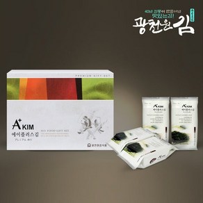 광천원김 40년전통이 A+식탁김 (11gx30봉)/안전한 먹거리 맛있는 김, 11g, 30개